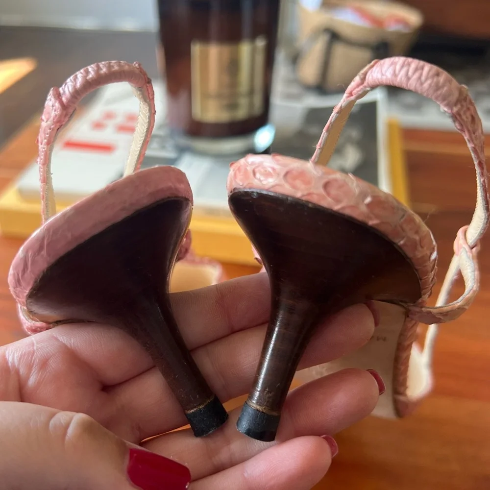 Kate Spade Snakeskin Slingbacks - Picture 4 of 5